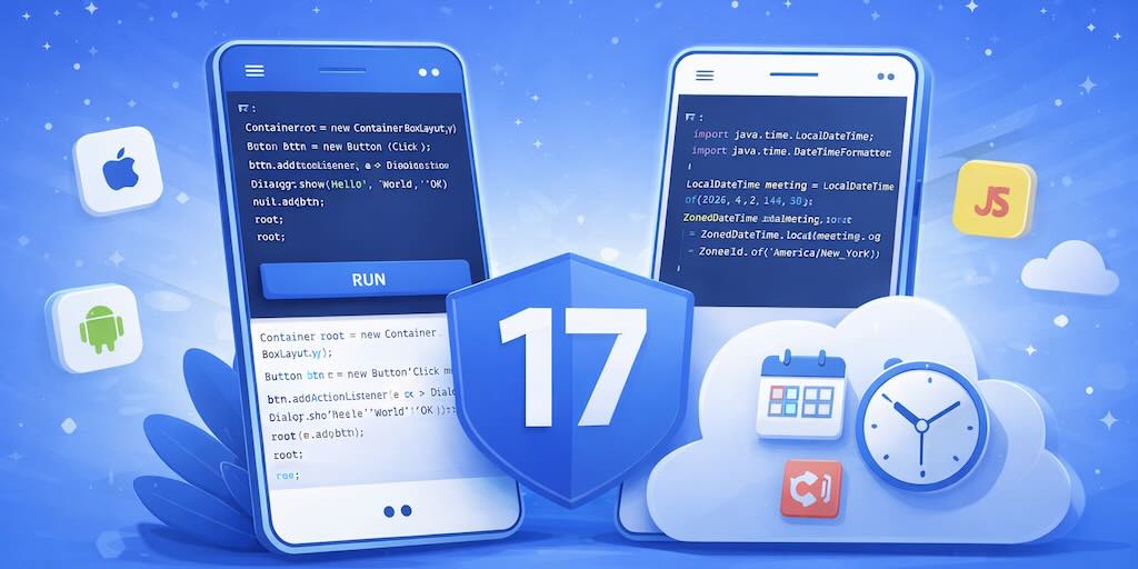 Playground and java.time Support in Codename One